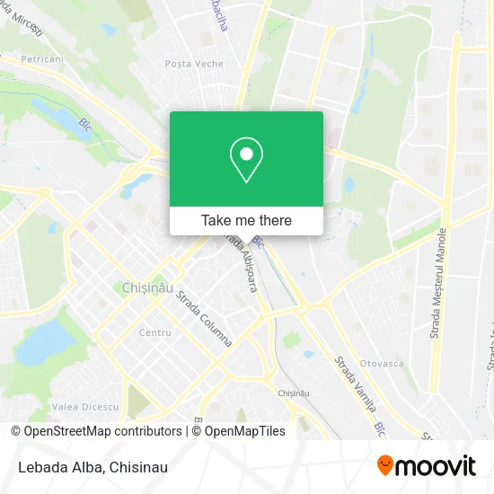 Карта Lebada Alba