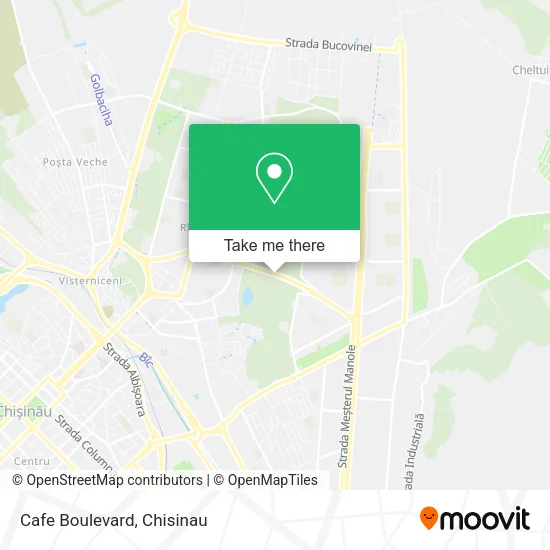 Cafe Boulevard map
