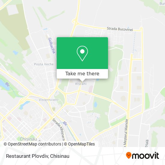 Restaurant Plovdiv map