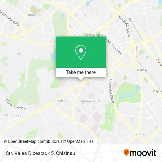 Карта Str. Valea Dicescu, 45