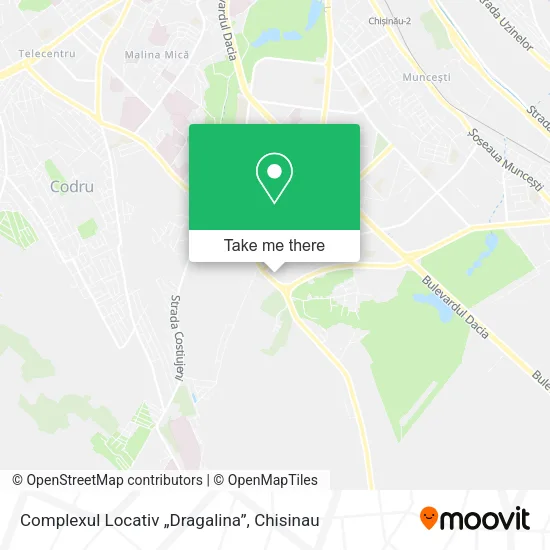 Карта Complexul Locativ „Dragalina”