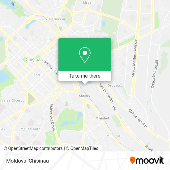 Moldova map