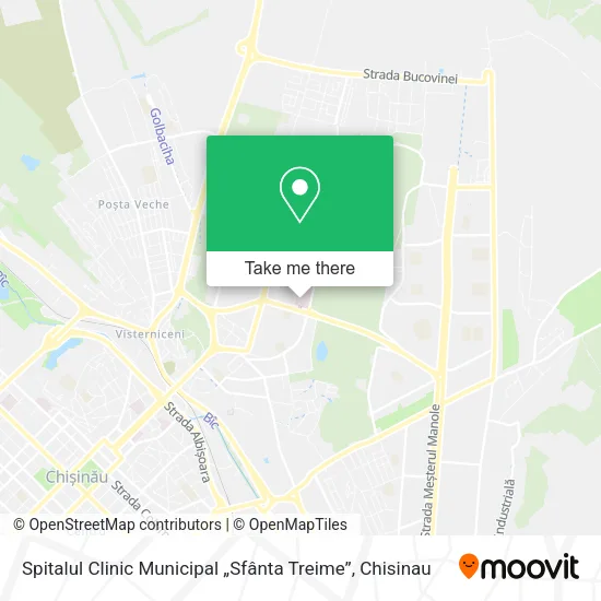 Spitalul Clinic Municipal „Sfânta Treime” map