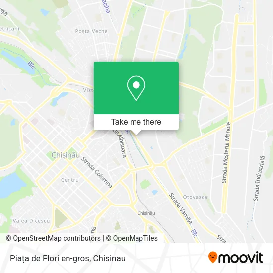 Piața de Flori en-gros map