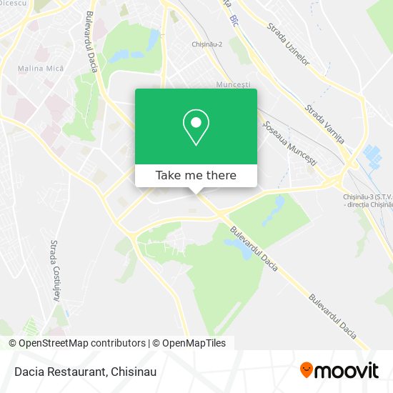 Dacia Restaurant map