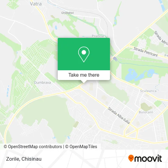 Карта Zorile
