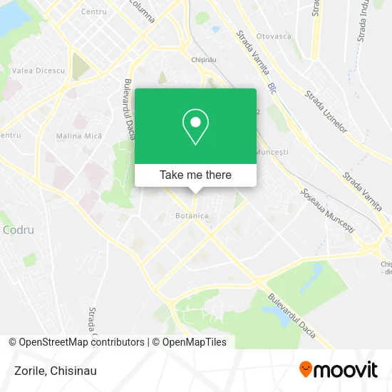 Карта Zorile