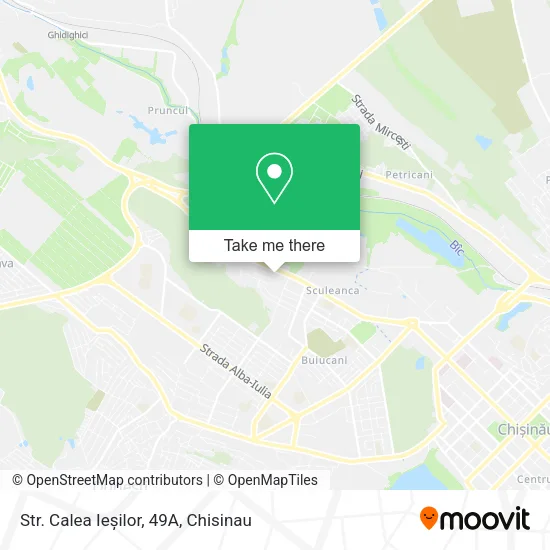 Карта Str. Calea Ieșilor, 49A