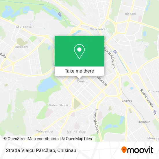 Карта Strada Vlaicu Pârcălab