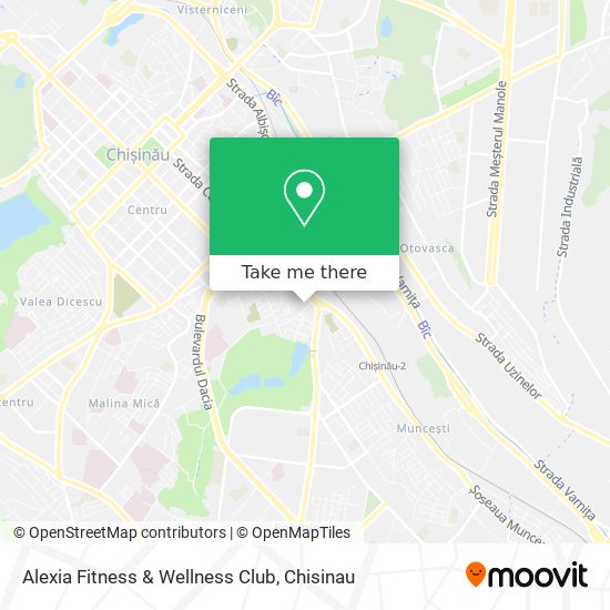 How To Get To Alexia Fitness & Wellness Club In Chişinău By Bus Or.