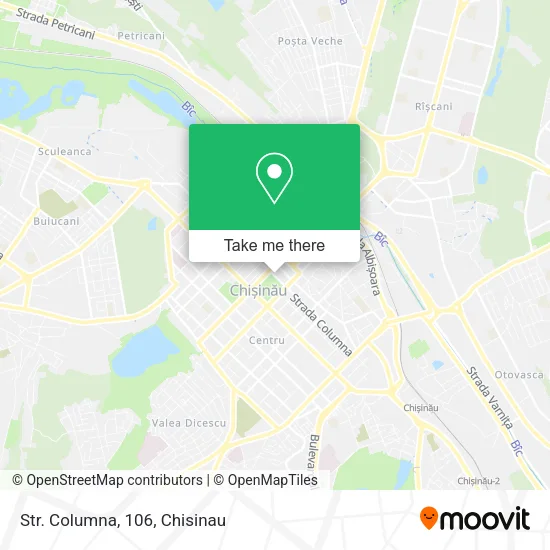 Карта Str. Columna, 106