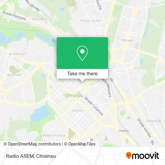 Карта Radio ASEM