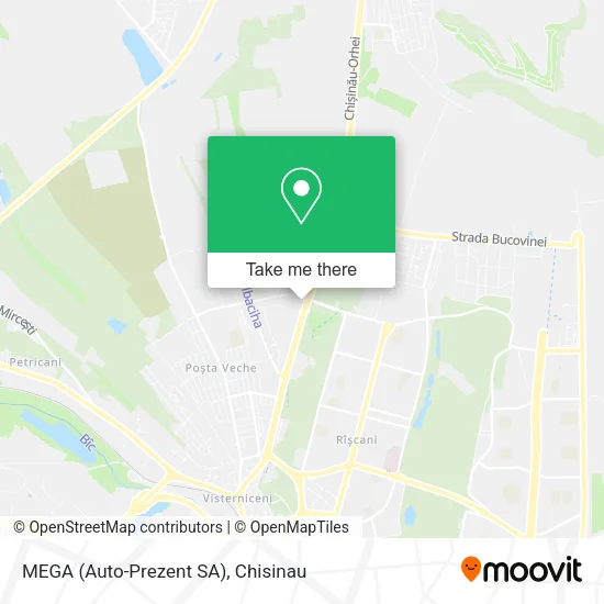 Карта MEGA (Auto-Prezent SA)