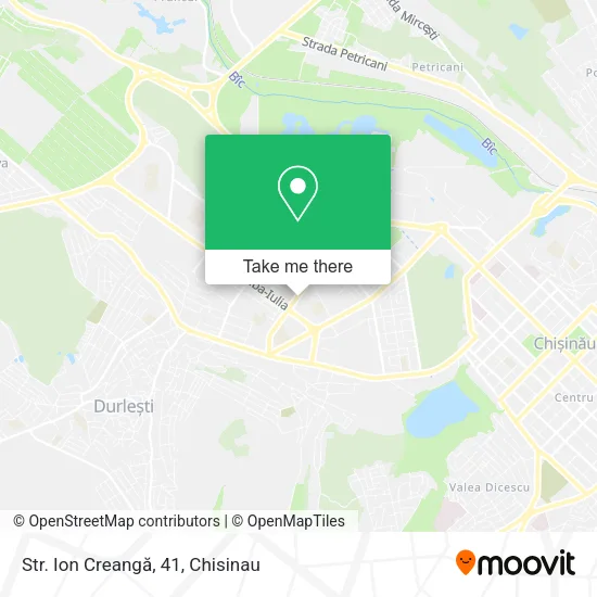 Карта Str. Ion Creangă, 41
