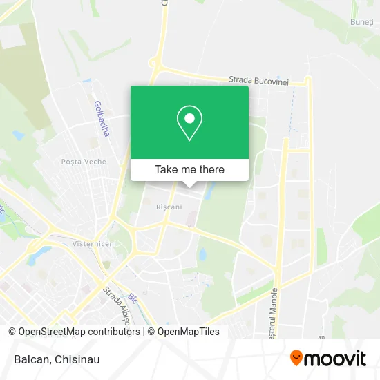 Balcan map
