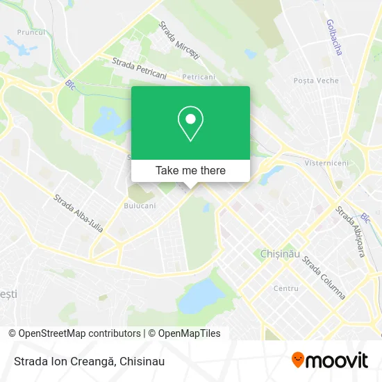 Карта Strada Ion Creangă