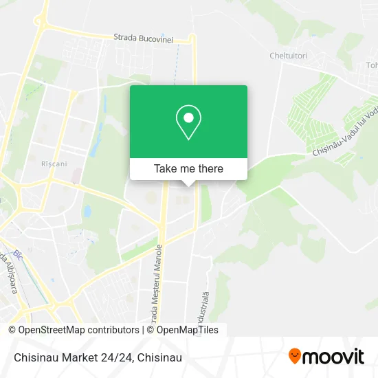 Chisinau Market 24/24 map