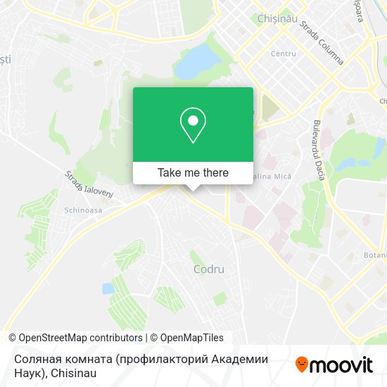 Карта Соляная комната (профилакторий Академии Наук)