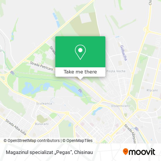 Magazinul specializat „Pegas” map