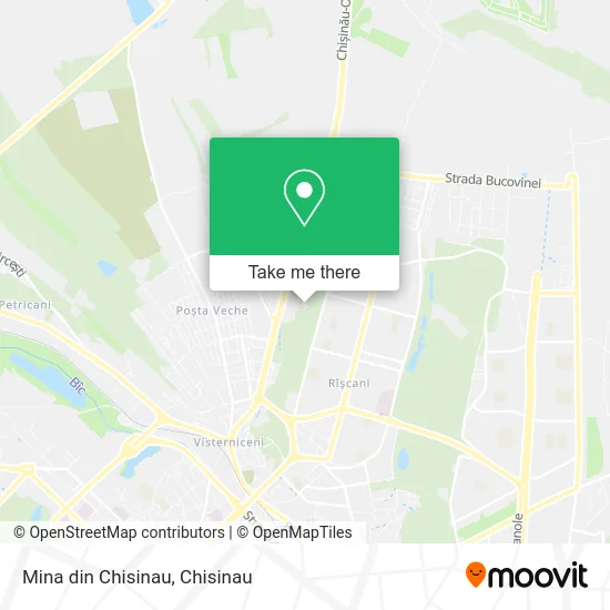 Mina din Chisinau map