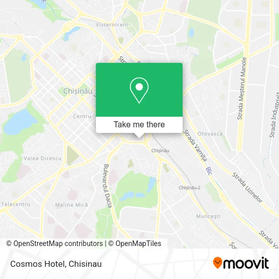 Карта Cosmos Hotel