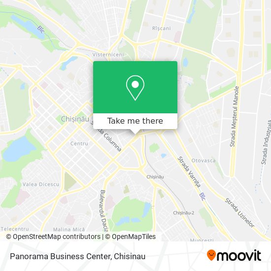 Panorama Business Center map