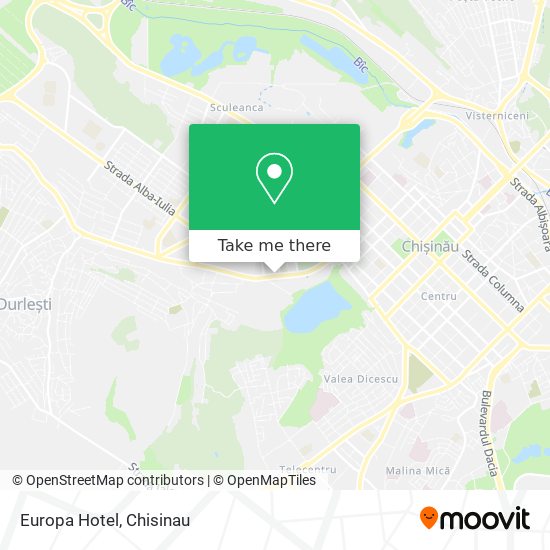 Europa Hotel map