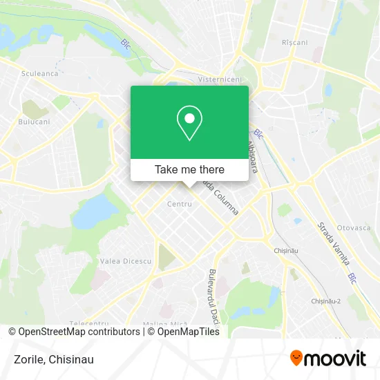 Карта Zorile
