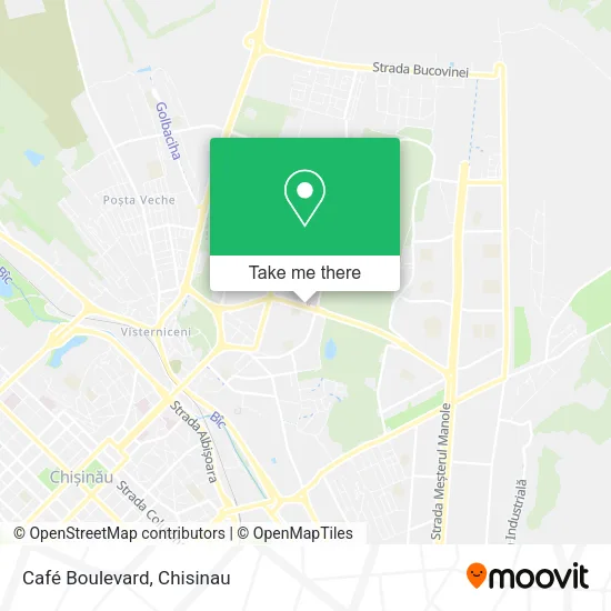 Карта Café Boulevard
