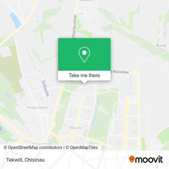 Tekwill map