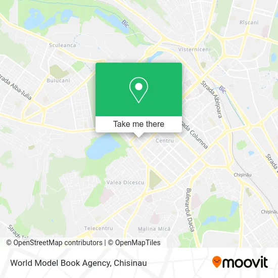 Карта World Model Book Agency