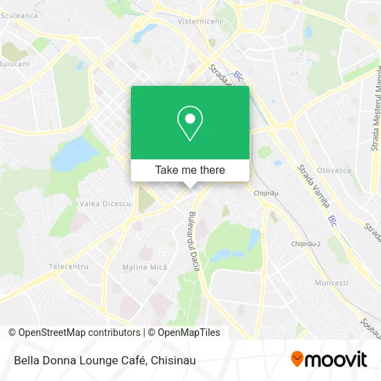 Bella Donna Lounge Café map