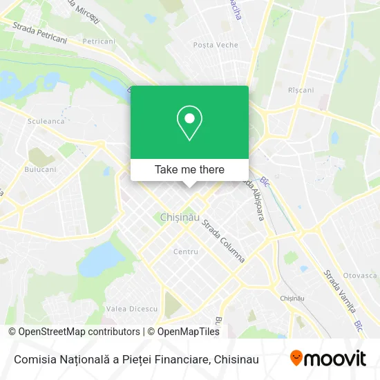 Comisia Națională a Pieței Financiare map