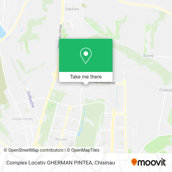 Карта Complex Locativ GHERMAN PINTEA