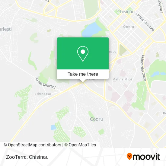 Карта ZooTerra