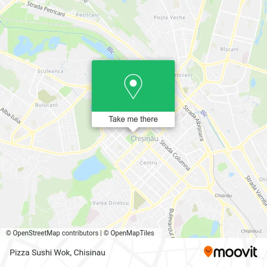 Карта Pizza Sushi Wok