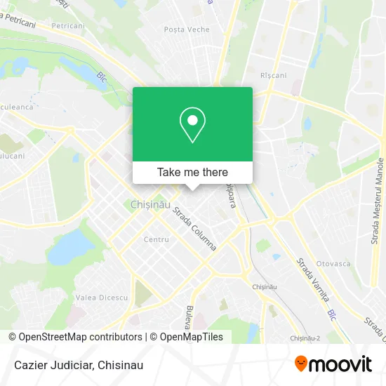 Карта Cazier Judiciar