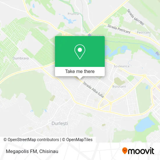 Карта Megapolis FM