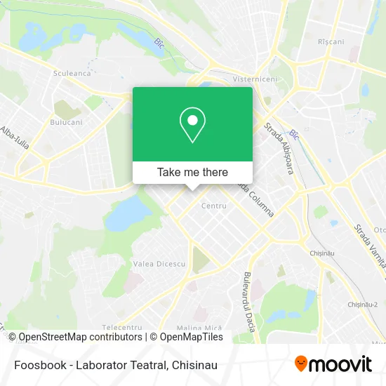 Карта Foosbook - Laborator Teatral