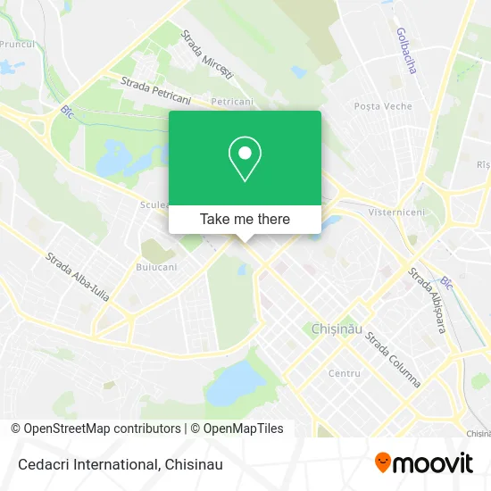 Карта Cedacri International