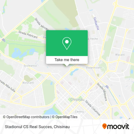 Карта Stadionul CS Real Succes