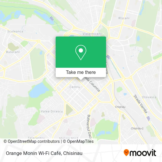 Карта Orange Monin Wi-Fi Café