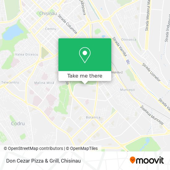 Don Cezar Pizza & Grill map