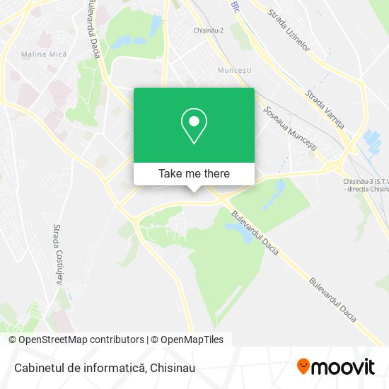 Cabinetul de informatică map