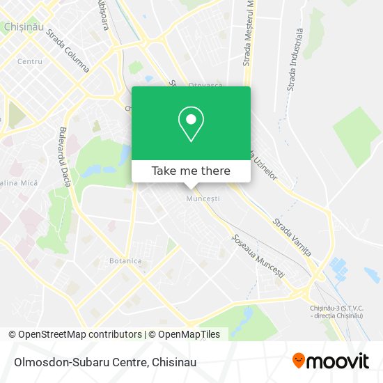 Olmosdon-Subaru Centre map