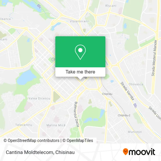 Cantina Moldtelecom map