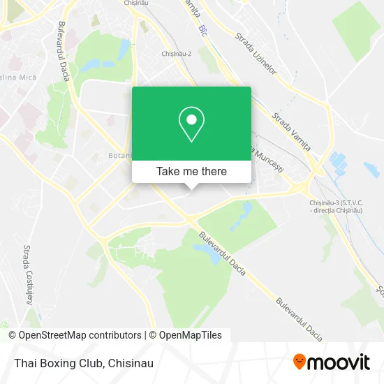 Карта Thai Boxing Club