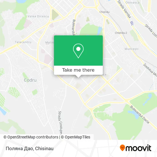 Карта Поляна Дао