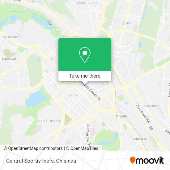 Centrul Sportiv Inefs map