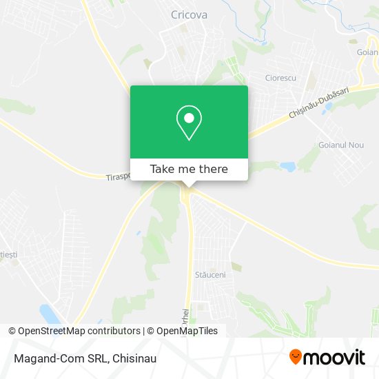 Magand-Com SRL map